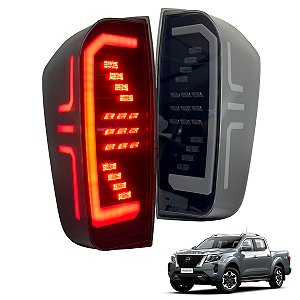 Lanterna Traseira Nissan Frontier Modelo Atari Fumê