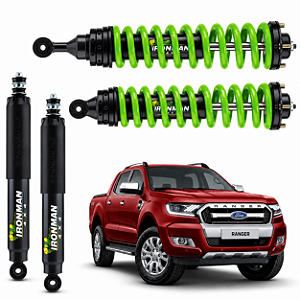 Kit Suspensão Ironman Foam Cell Ford Ranger 2013/2019