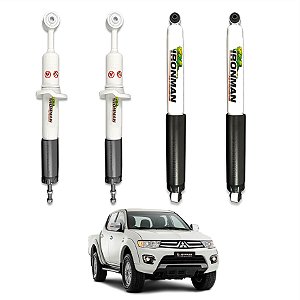 Kit Suspensão IronMan Nitrogas Mitsubishi L200 2009/2025