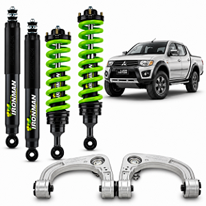 Kit Suspensão IronMan Foam Cell Mitsubishi L200 Triton 2009/2025 c/ Bandeja