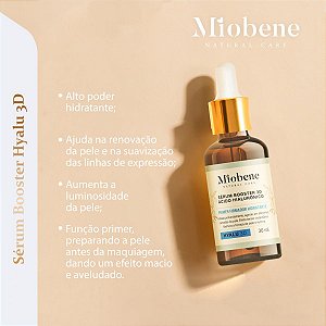 Sérum Booster 3D ácido hialurônico