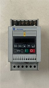 Inversor de Frequência Allen Bradley - 160S-AA03NSF1 SERIES C - 0.55KW/0.75HP
