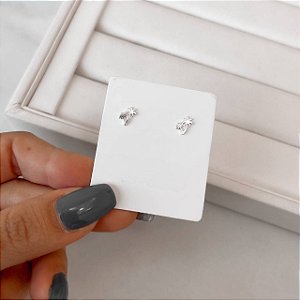 Brinco Coqueiros 7mm - Prata 925