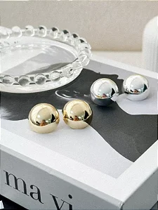 Brinco Amêndoa Dourado