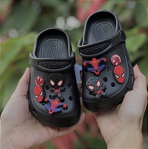 Crocs homem aranha 🕷️