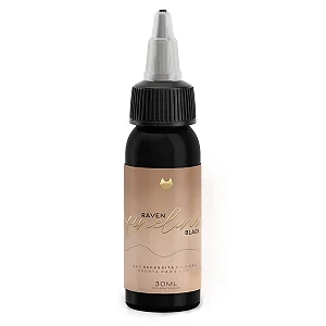 Tinta Raven Black Fine Line 30ml - Easy Glow