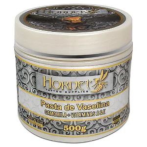 Vaselina Hornet Tattoo Com Camomila e Vitaminas 500g