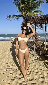 Top Tomara que Caia Oásis - Creme