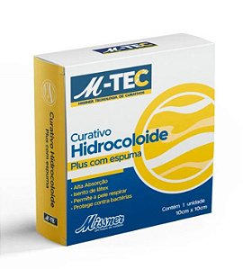 Curativo Hidrocoloide c/ Espuma Missner 10X 10