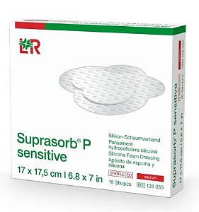 SUPRASORB P SENSITIVE SACRUM - ESPUMA DE SILICONE 17 X 17,5 CM
