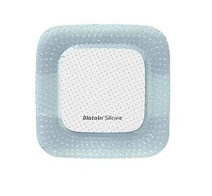 Curativo Biatain Espuma Silicone Lite Adesivo 7,5 X 7,5