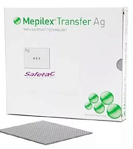 Mepilex Transfer AG 10X12.5CM - Validade 28/07/2025
