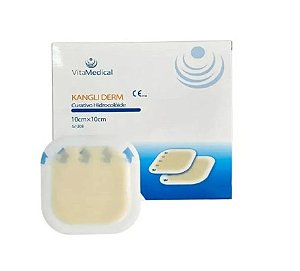 CURATATIVO HIDROCOLOIDE REGULAR 10X10 -  KANGLI DERM -  01 UNIDADE