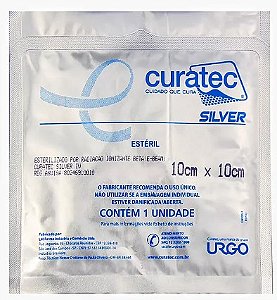 CURATEC SILVER IV 10 X 10CM - 01 UNIDADE - VALIDADE 11/2025