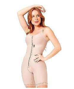 CINTA PÓS CIRÚRGICA MACAQUINHO ALÇA FINA  CONTOUR SLIM TAMANHO M