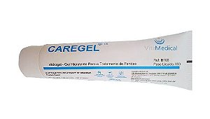 Caregel - Curativo Hidrogel em Tubo Estéril 85G - VitaMedical