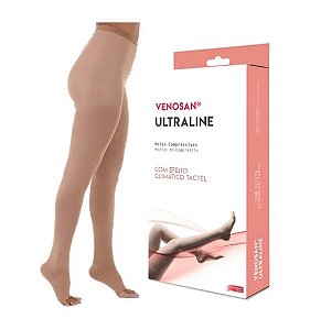 Meia Venosan Ultraline 4000 COMP. 20-30 ATM G Pé Aberto