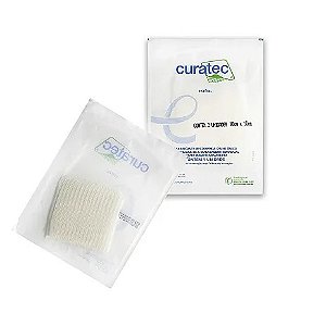 CURATEC GASE ANTIMIC.NA 10CM X 10CM - 2UN - Vencimento 10/2025
