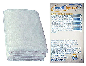 CURATIVO ALGODONADO ESTÉRIL 15 x 30cm MEDI HOUSE