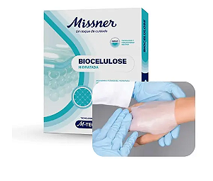 GENERACELL BIOCELULOSE MEMBRANA HIDRATADA 10CM X 10CM - 1 unidade