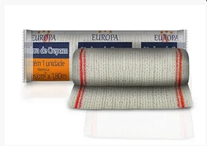 ATADURA DE CREPE 13 FIOS  20cm x 1,8m EUROPA