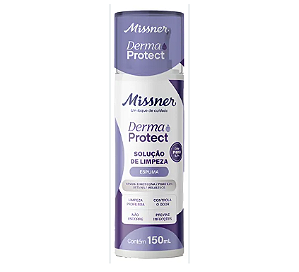 SOLUCAO DE LIMPEZA DERMA PROTECT EM ESPUMA 150 ML