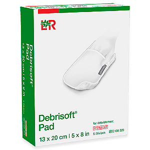 Almofada para Desbridamento Mecânico Debrisoft Pad - 13 x 20 cm - 1 Unidade