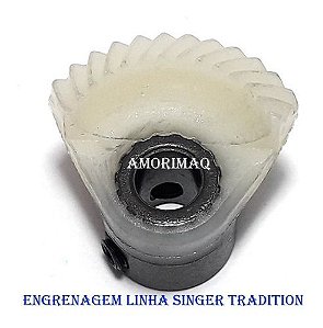 Engrenagem Plástica Para Singer Simple Linha 3210 3223Y 3223R
