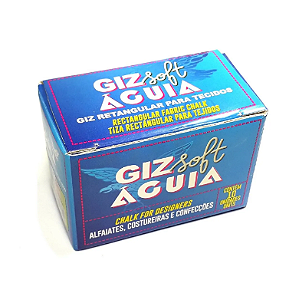 Giz Soft Águia Para Riscar Tecido Cores Diversas 10 Unidades