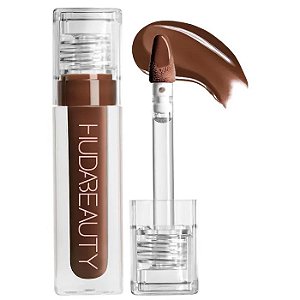 Faux Filler Shiny Non-Sticky Lip Gloss - Coco