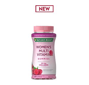 Nature's Bounty Optimal Solutions Gummies – Sabor Morango (80 Unidades)