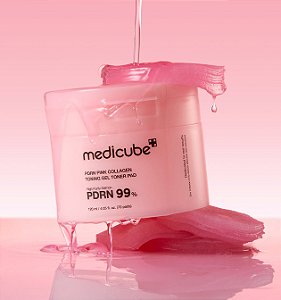 PDRN Pink Collagen Gel Toner Pad