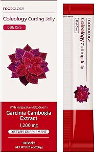 Coleology Cutting Jelly (10 Days) – Garcinia Cambogia (HCA) Jelly Sticks – Sabor Romã