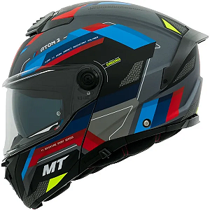 Capacete MT Helmets Atom 2 Bast A2 Fosco