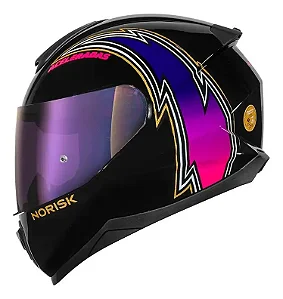 Capacete Norisk Razor Aceleradas Preto