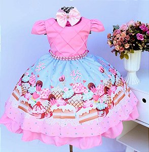 Vestido Cupcake / rosa