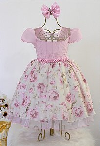 Vestido Saia Floral