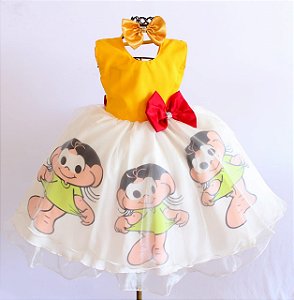 Vestido Magali Laço Vermelho