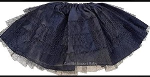 Saiote Para Armação Anágua Preto