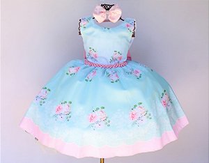 Vestido Floral Verde