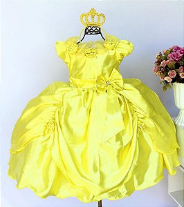 Vestido Bela Amarelo