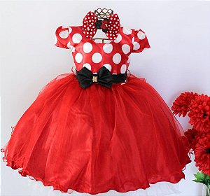 Vestido Minnie Tule