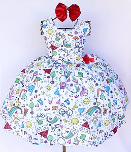 Vestido Desenhos