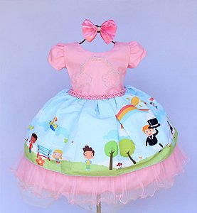 Vestido Mundo Bita Rosa