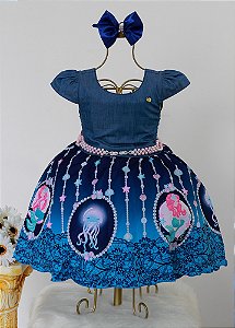 Vestido Sereia Jeans