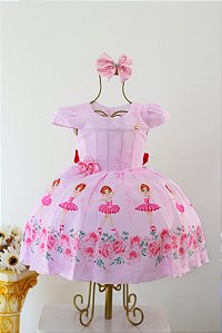 Vestido Bailarina Rosa