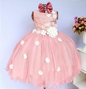 Vestido Floral Rose