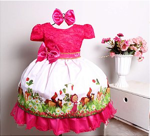 Vestido Masha e o Urso