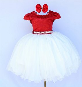 vestido vermelho / off