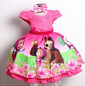 Vestido Festa Masha Pink